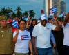 Vicepresidente cubano encabezó marcha de trabajadores en Holguín