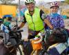 Con su bebé en brazos, una pareja de ciclistas se aventura desde SLP hasta Mérida, Yucatán – .
