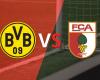 ¡Comienza la etapa complementaria! Borussia Dortmund se adelanta con marcador de 4-1 sobre Augsburgo – .