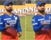 “El gesto invaluable de Virat Kohli al ver a Anushka Sharma provoca fuertes aplausos de los fanáticos después de la dominante victoria de RCB sobre GT -” .