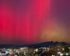 Las impresionantes fotografías de la aurora australis que apareció en Tierra del Fuego