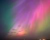Las espectaculares imágenes de la aurora boreal que dejó la mayor actividad solar en 11 años