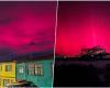 Impresionante aurora australis se puede ver en el sur de Chile – .
