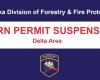 Suspensión de permisos de quema de la División de Silvicultura y Protección contra Incendios de Alaska para el 11 de mayo de 2024 – Información sobre incendios forestales de Alaska -.