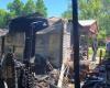 Un cobertizo incendiado destruye una casa familiar en el condado de Riley