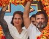 Elecciones Lok Sabha 2024 | Rahul en el camino de la verdad, nunca se desviará: Priyanka Gandhi