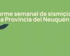 Informe semanal de sismicidad de la Provincia de Neuquén – .