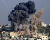 Al menos 14 palestinos muertos en bombardeo israelí