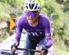 Rodrigo Contreras ganó el prólogo en Macanal y es el primer líder de la Vuelta a Colombia 2024 -Federación Colombiana de Ciclismo-.