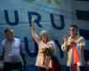 Precandidatos del Frente Amplio comparten plataforma en Uruguay