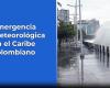 Emergencia meteorológica en el Caribe colombiano – .