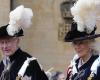 Carlos III preside el día de la Orden de la Jarretera tras la reaparición de Kate Middleton