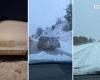 Nieve afectó carreteras y retrasa vuelos comerciales